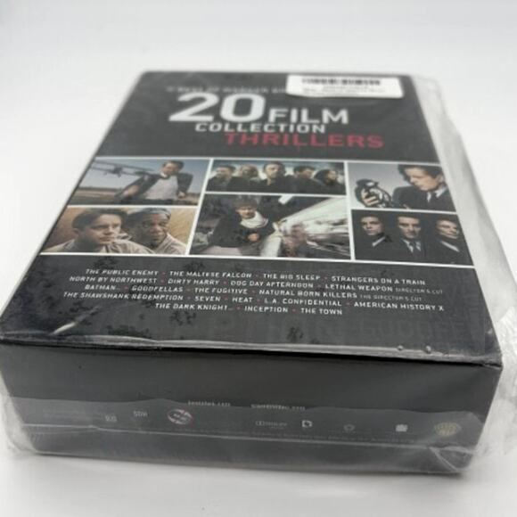 Best of Warner Bros 20 Film Collection Thrillers DVD Box Set New Sealed - Picture 5 of 7